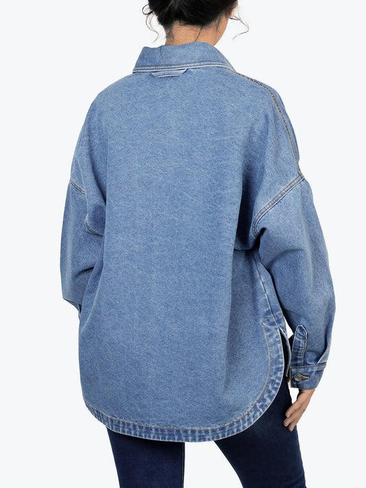 Oversized Vintage Denim Jacket