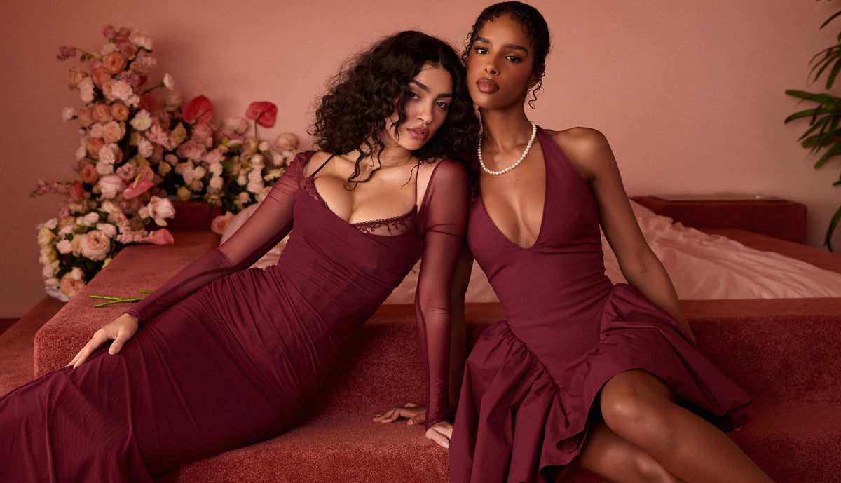 Dress in the Elegance of Love.